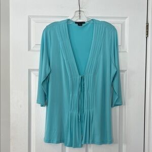 Women's Turquoise Cardigan